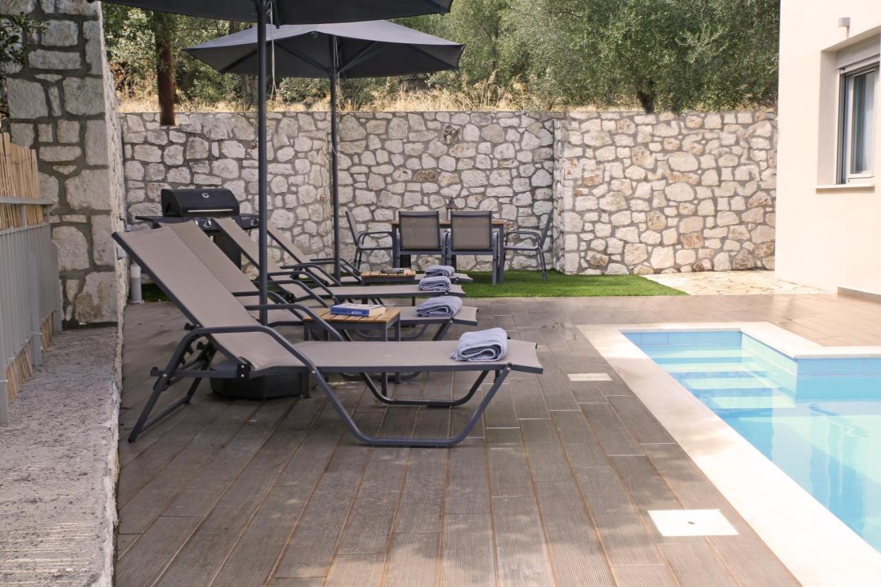 Amarianos Villas Ajía Effimía Kültér fotó